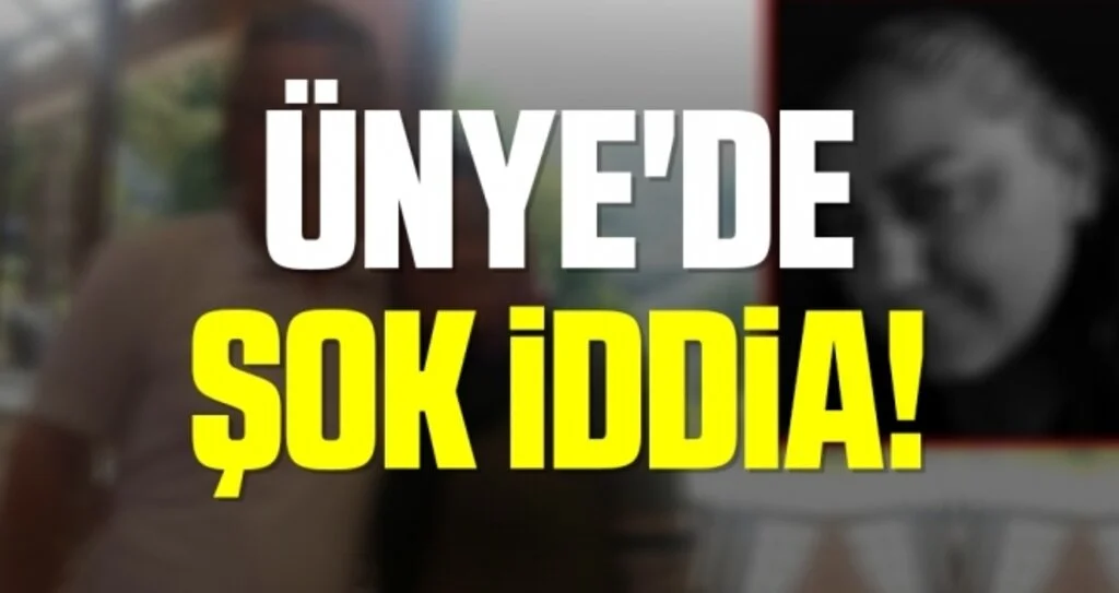 Ünye'de şok iddia!