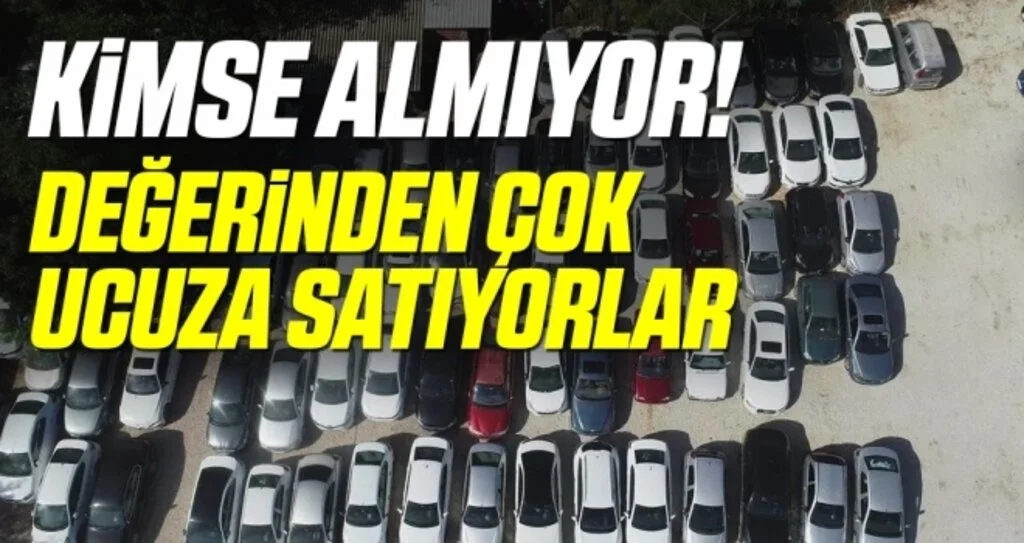 Yediemin otoparkları pandemi döneminde otomobil ve motosiklet mezarlığına döndü