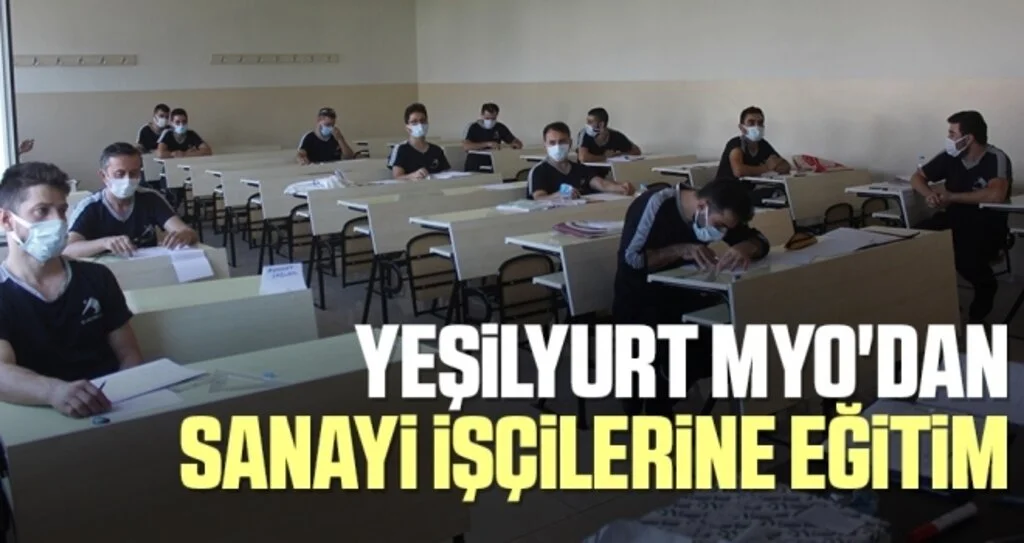 Yeşilyurt MYO'dan sanayi işçilerine eğitim