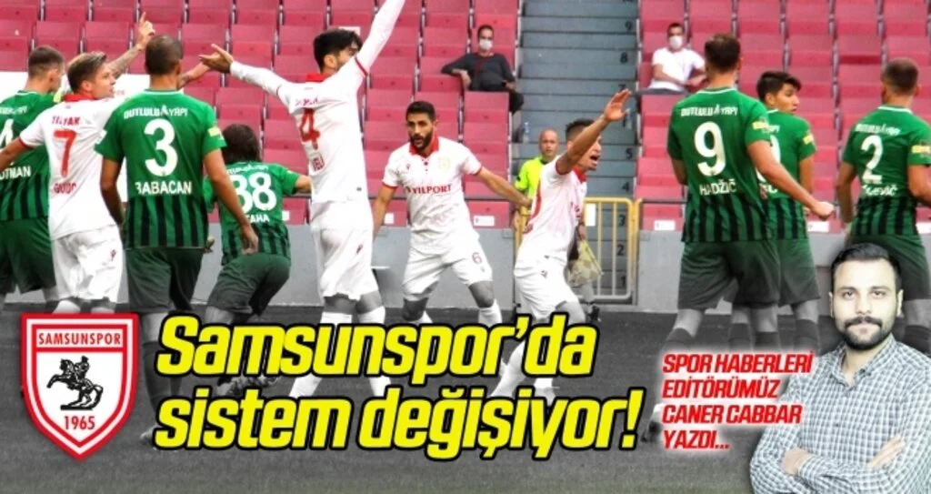 Yılport Samsunspor'da sistem değişiyor...