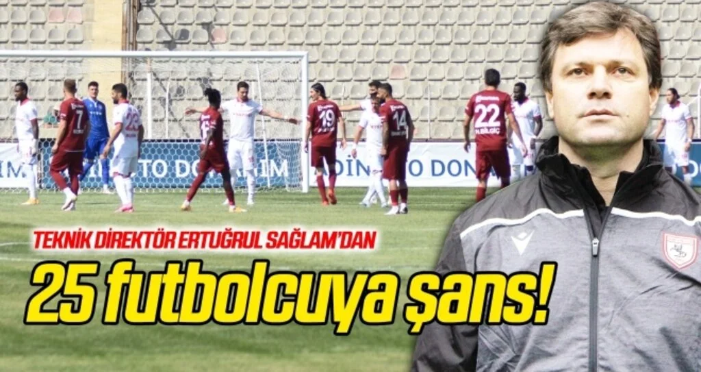 Yılport Samsunspor'da tam 25 futbolcu şans buldu