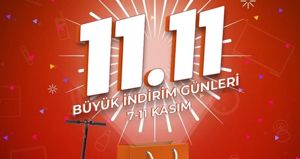 11.11 Kampanyası Yüksek İndirim Oranlarıyla Dikkat Çekiyor