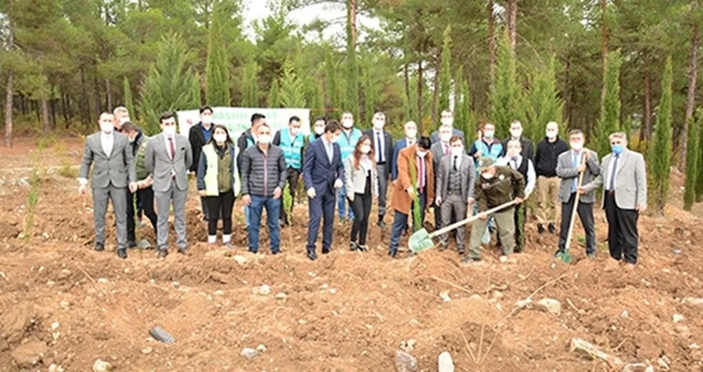 7 bin 200 fidan toprakla buluştu