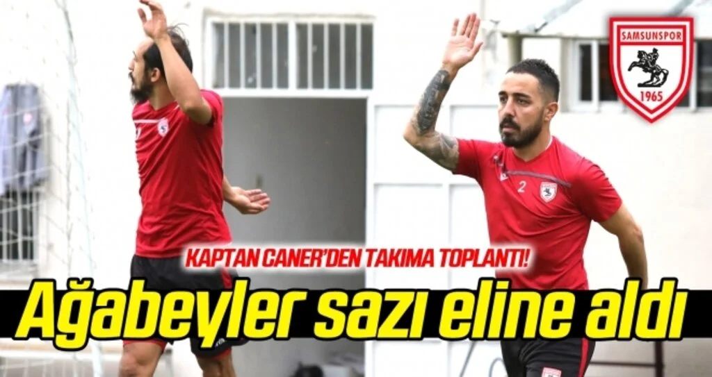 Ağabeyler sazı eline aldı! Kaptan Caner'den takıma toplantı...