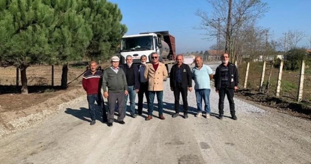 Alaçam'da asfalt atağı