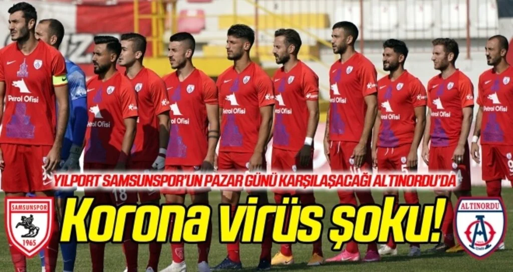 Altınordu'da korona virüs şoku!