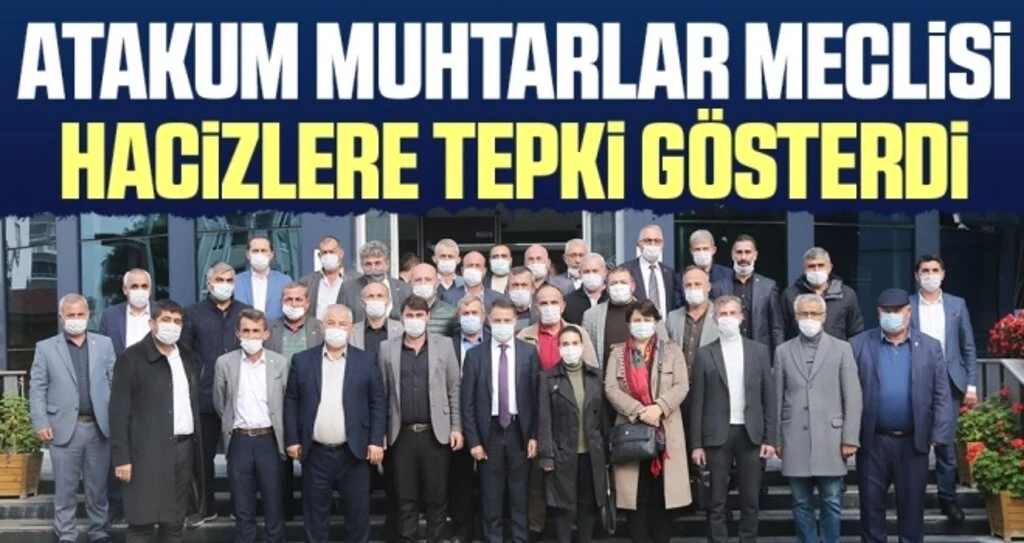 Atakum Muhtarlar Meclisi hacizlere tepki gösterdi