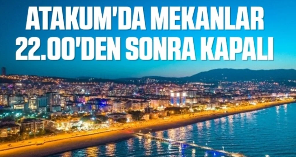 Atakum zabıtası 'saat uyarısı' yaptı