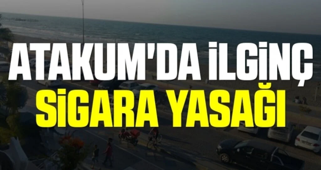 Atakum'da ilginç sigara yasağı