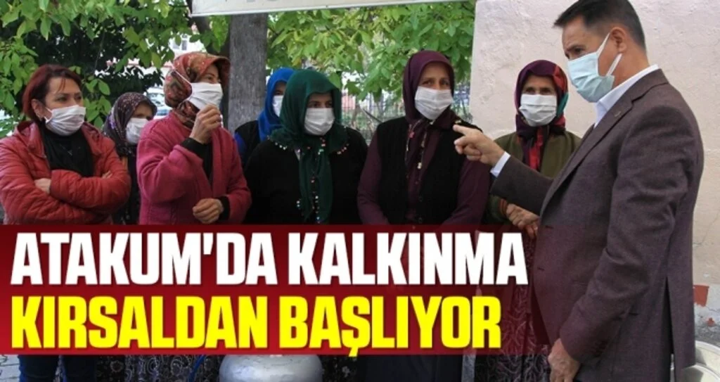 Atakum'da kalkınma kırsaldan başlıyor