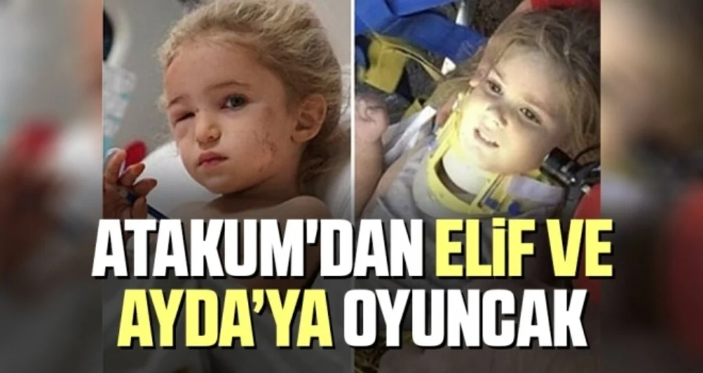 Atakum'dan Elif ve Ayda’ya oyuncak