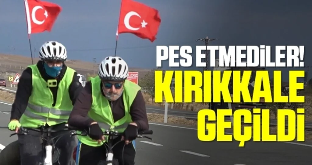 Ata'ya saygı turunda Kırıkkale geçildi