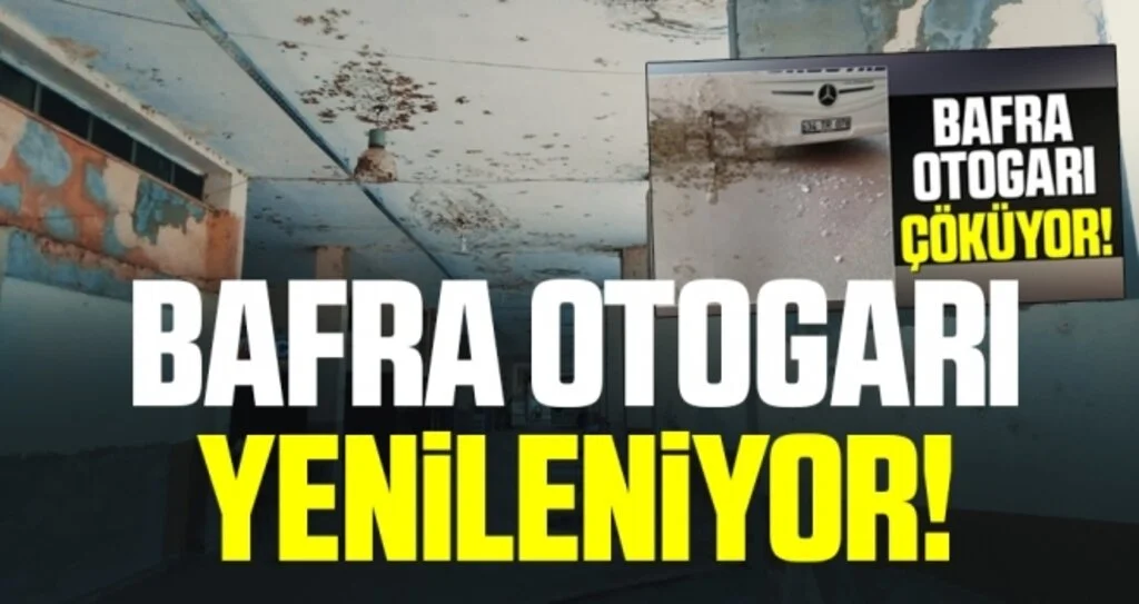Bafra Otogarı Yenileniyor!