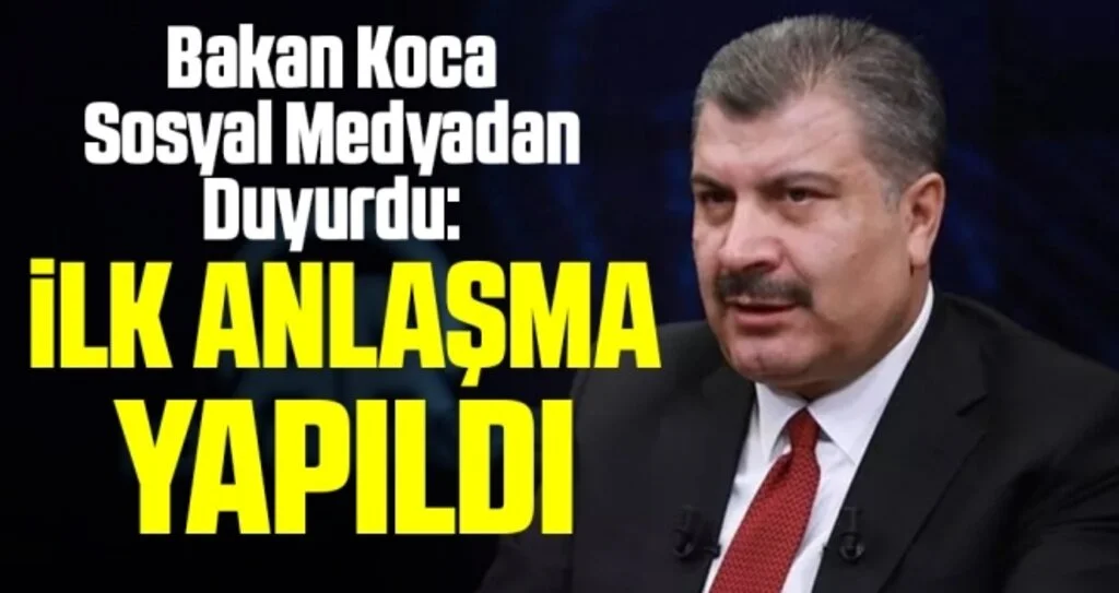 Bakan Koca'dan koronavirüs aşısıyla ilgili açıklama: İlk anlaşmaları yaptık