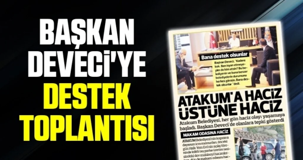 Başkan Deveci'ye destek toplantısı 