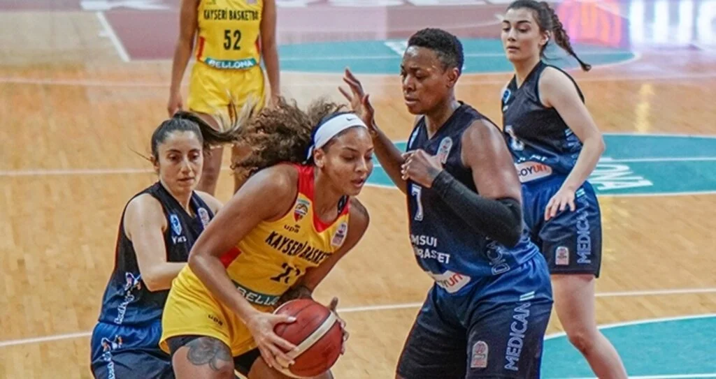 Bellona Kayseri Basketbol'a 107-54 Samsun Basketbol 1919