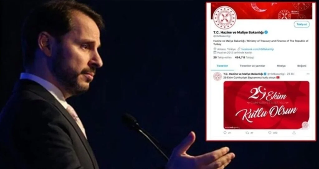 Berat Albayrak’ın istifası sonrası Twitter’da dikkat çeken değişiklik