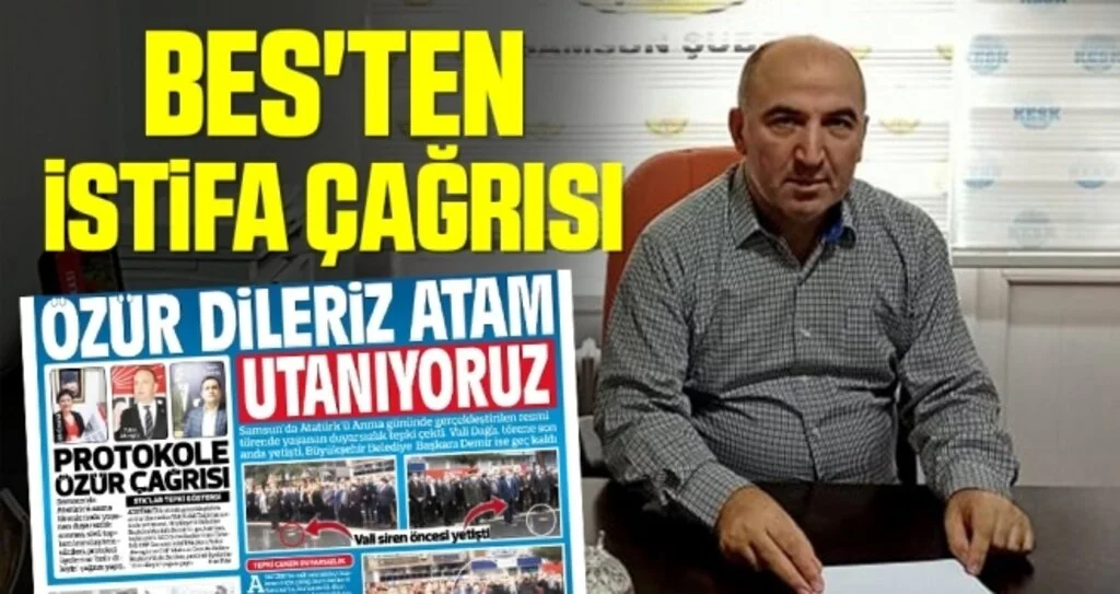 BES'ten istifa çağrısı 