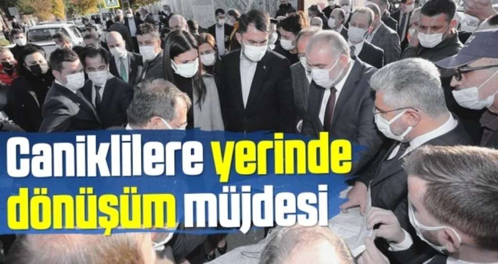 Caniklilere yerinde dönüşüm müjdesi