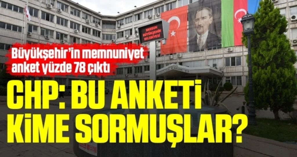 CHP: Bu Anketi Kime Sormuşlar