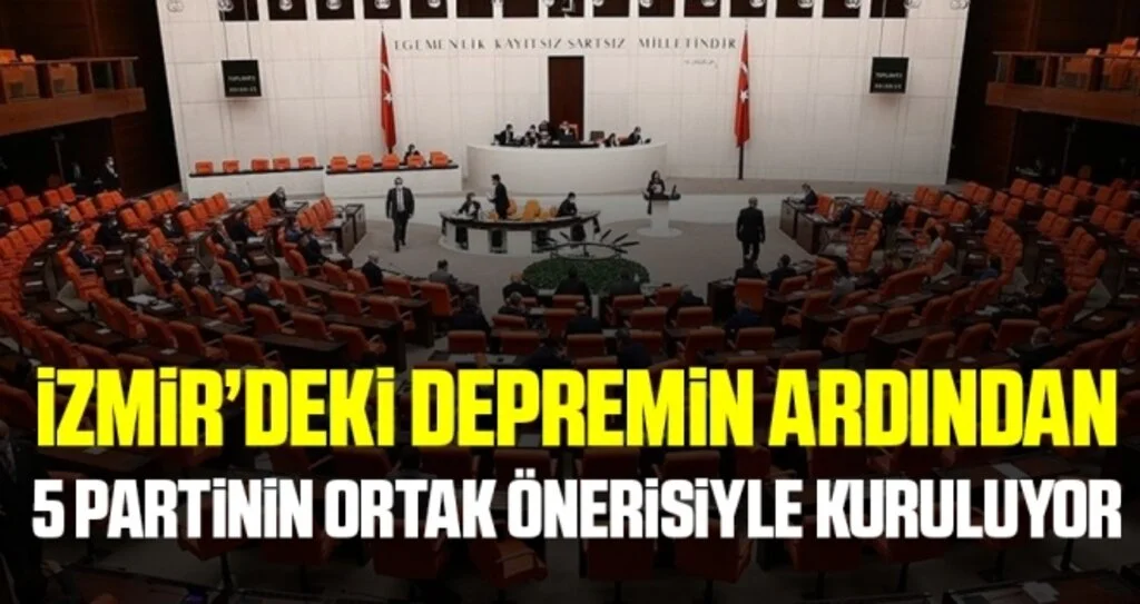 'Depremde Alınması Gereken Tedbirlerle İlgili Meclis Araştırması' önerisi kabul edildi