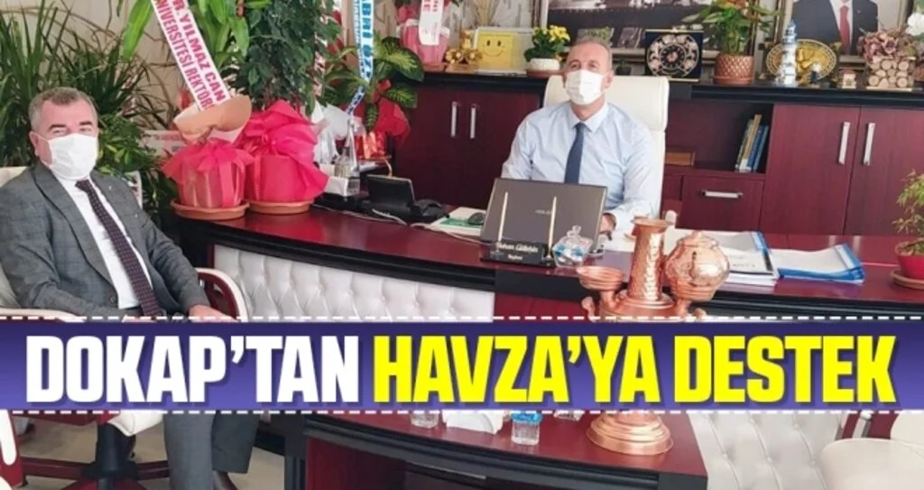 DOKAP’tan Havza’ya destek