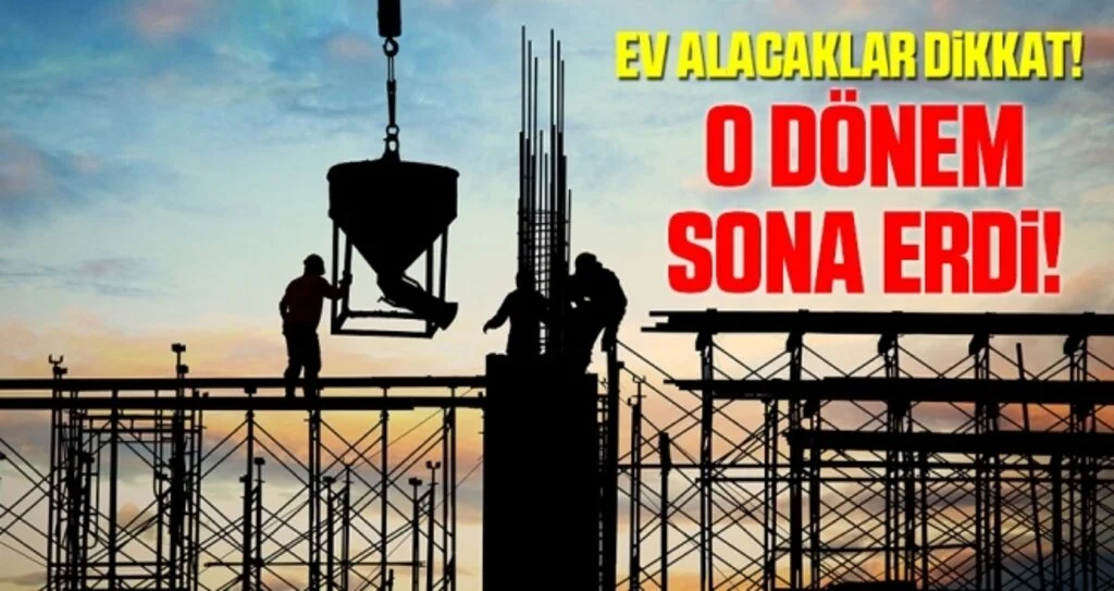Ev Alacaklara Kritik Uyarı: Topraktan Daire Satışı Dönemi Kapandı