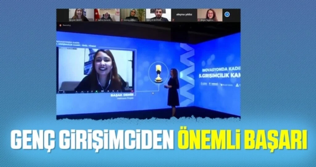 Genç girişimciden önemli başarı