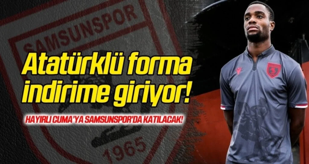 'Hayırlı Cuma' indirimine Samsunspor'da katıldı
