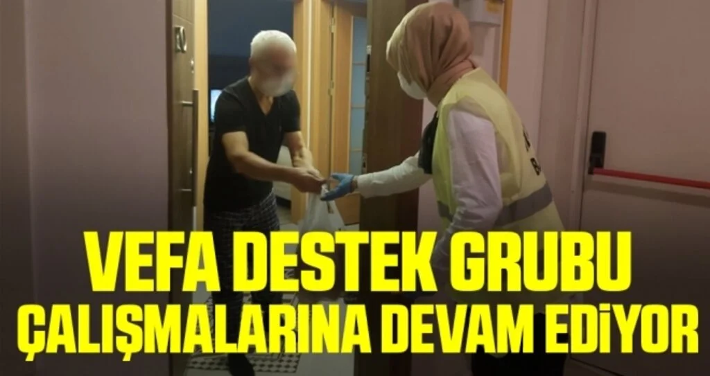 İlkadım Vefa Destek Grubu çalışmalarına devam ediyor