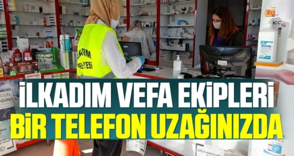İlkadım Vefa Ekipleri bir telefon uzağınızda