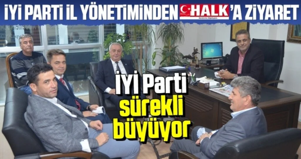İYİ Parti İl Başkanı Hasan Aksoy: İYİ Parti sürekli büyüyor
