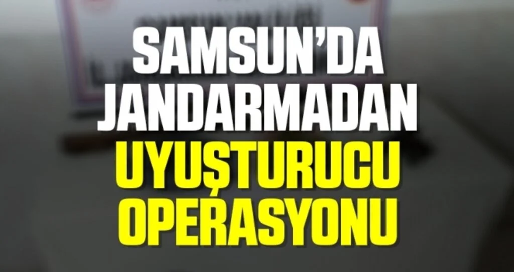Jandarmadan uyuşturucu ve silah operasyonu