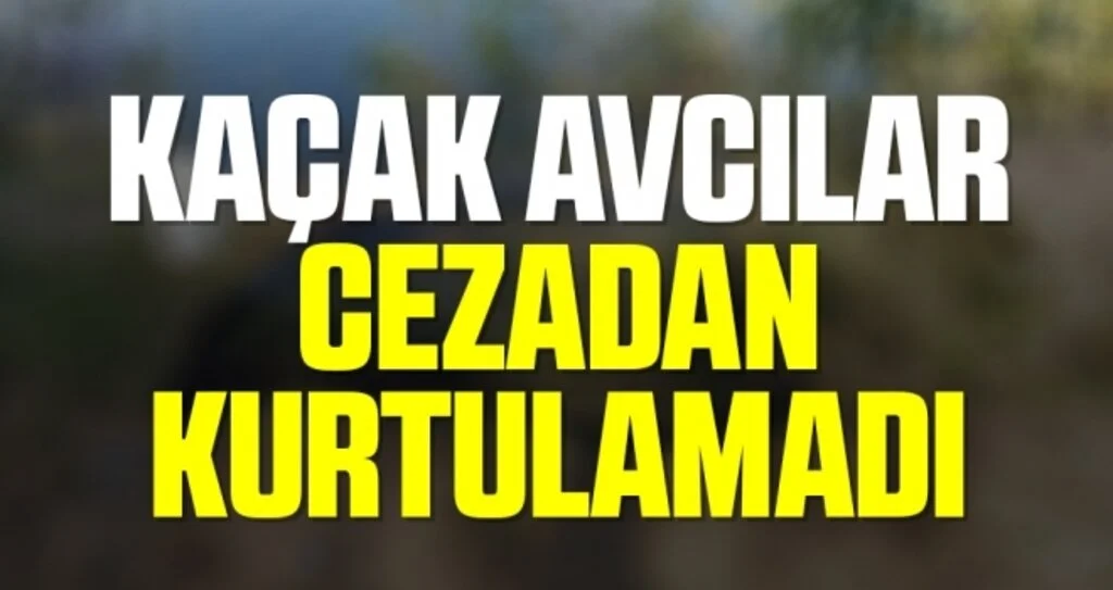 Kaçak balık avcıları cezadan kurtulamadı