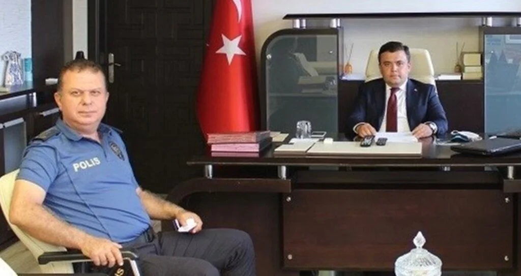 Kaymakam Saygılı'ya Emniyet Müdürü Yöntem'den ziyaret