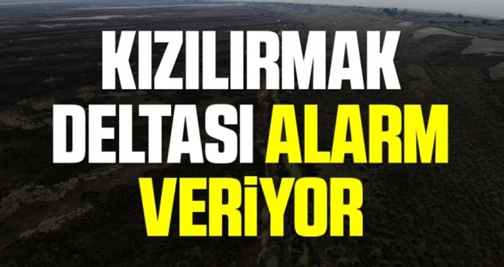 Kızılırmak Deltası alarm veriyor