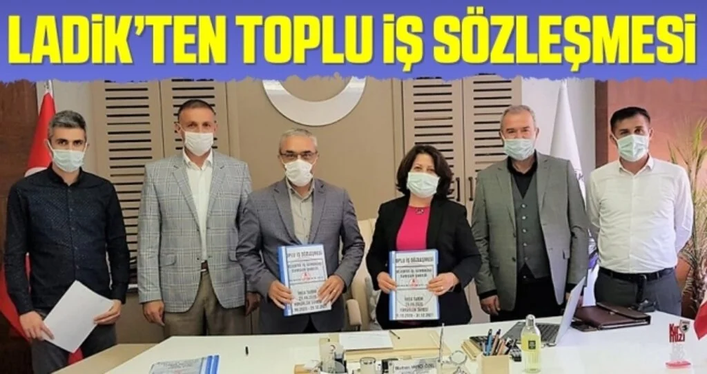 Ladik Belediyesi'nden Toplu İş Sözleşmesi