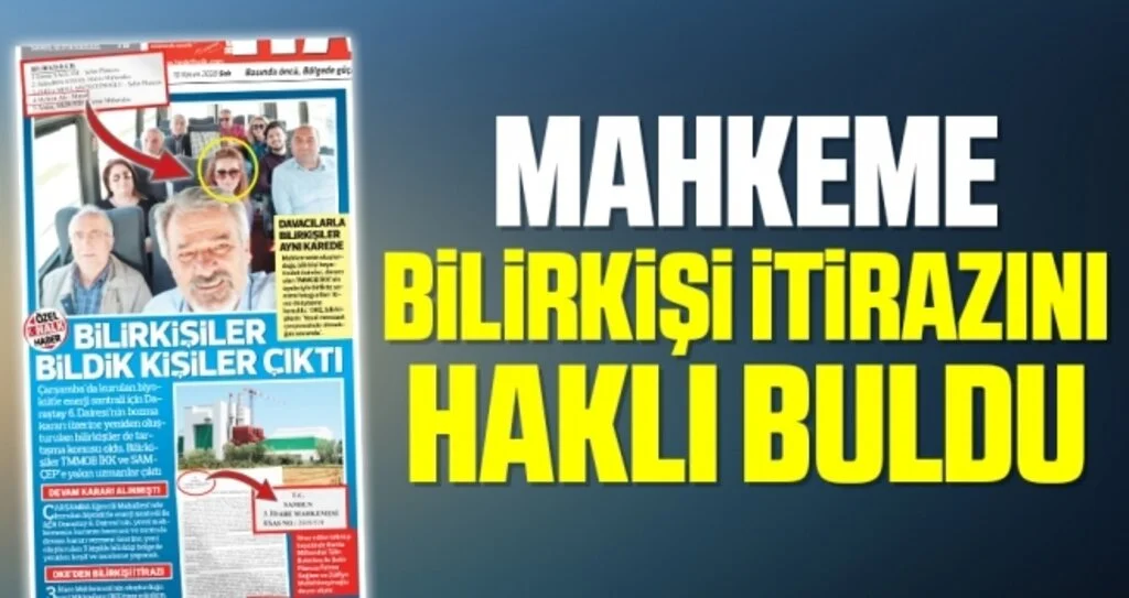 Mahkeme OKE'nin Bilirkişi İtirazını Haklı Buldu