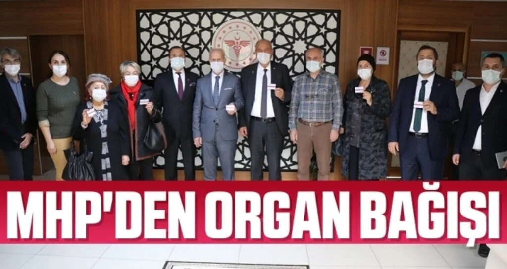 MHP'den Organ Bağışı