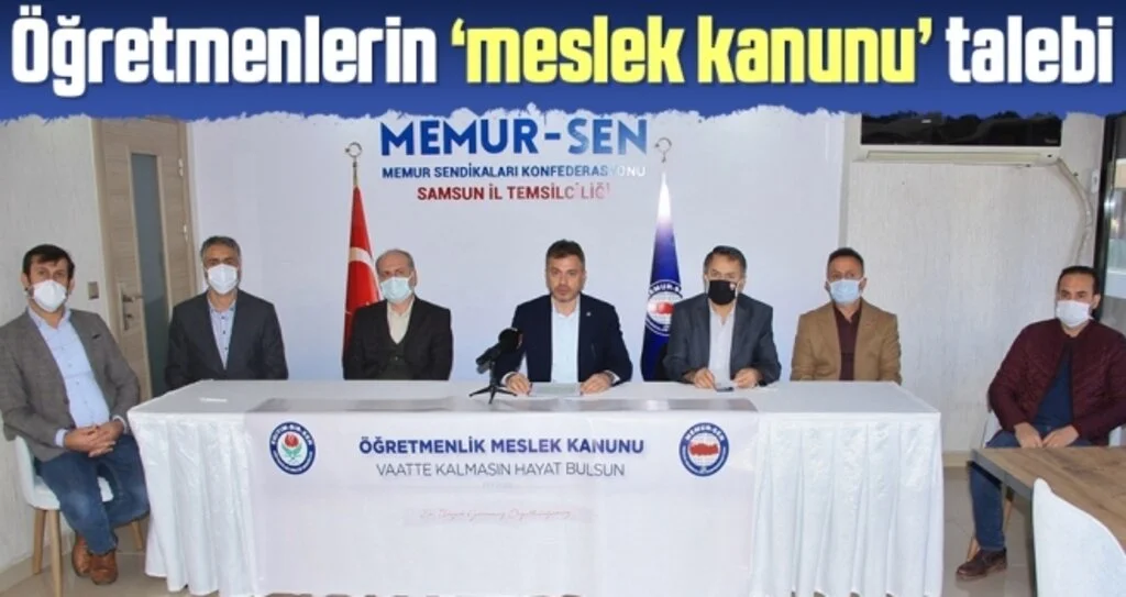Öğretmenlerin ‘meslek kanunu’ talebi