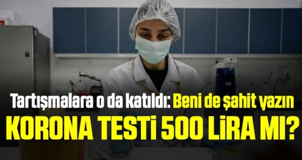 Özel hastanelerde koronavirüs testi 500 lira mı? Fatih Altaylı'dan sonra tartışmalara İsmail Saymaz da katıldı