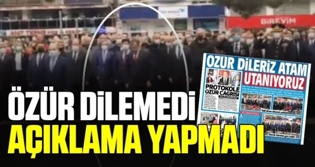 Özür Dilemedi Açıklama Yapmadı