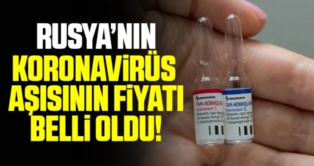 Rusya'nın geliştirdiği Sputnik V aşısının fiyatı belli oldu