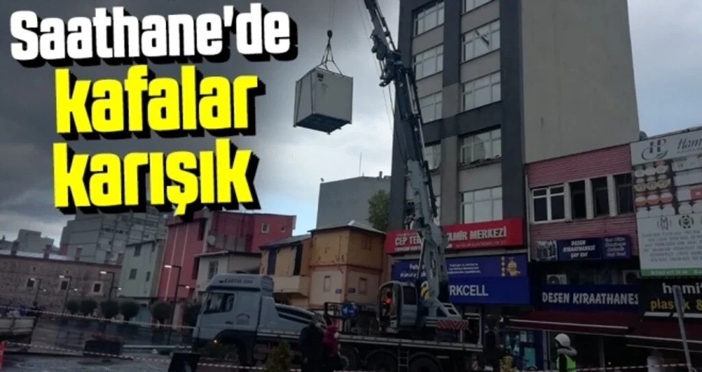 Saathane'de kafalar karışık 
