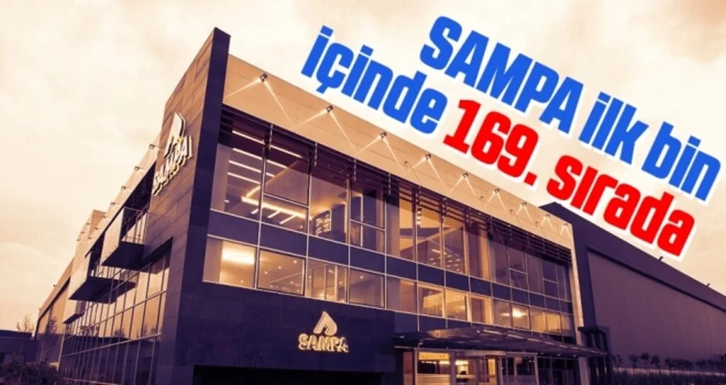 SAMPA ilk bin içinde 169. sırada