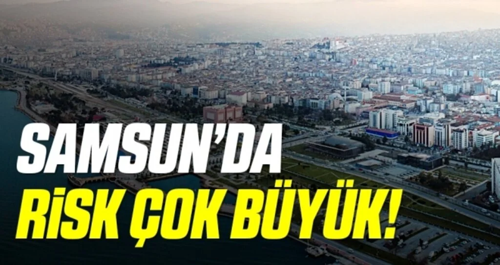 Samsun 62 yılda 3 bin dönüm dolgu ile büyüdü! Risk Çok Büyük