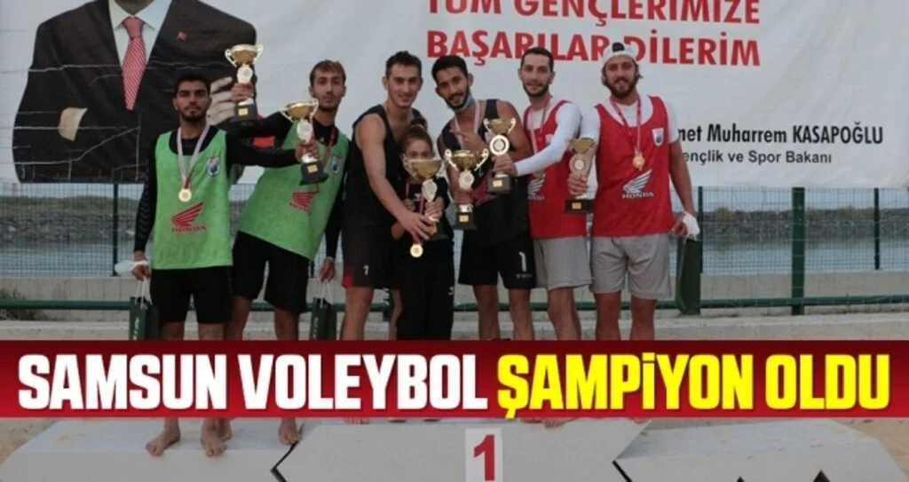 Samsun Voleybol Şampiyon Oldu