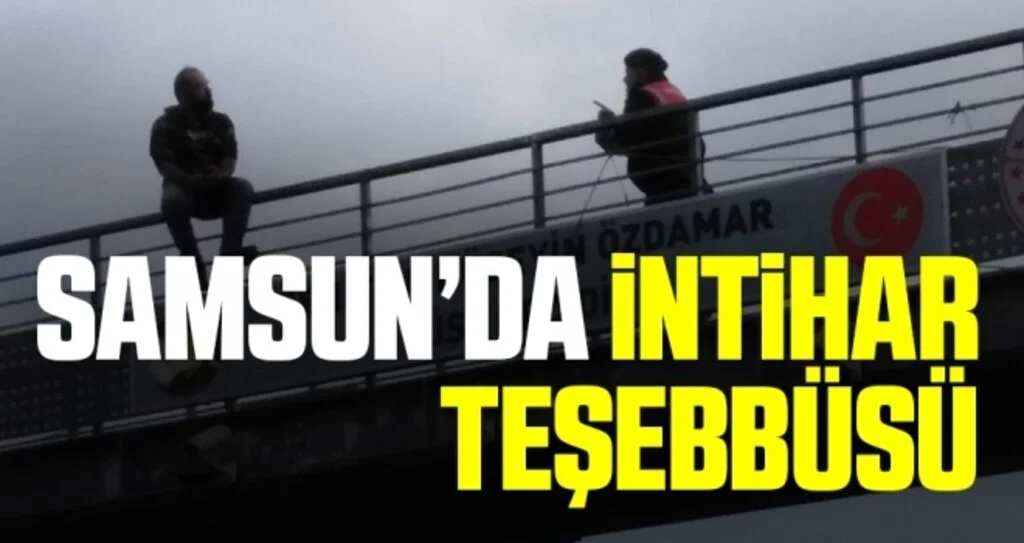 Samsun'da İntihar Teşebbüsü