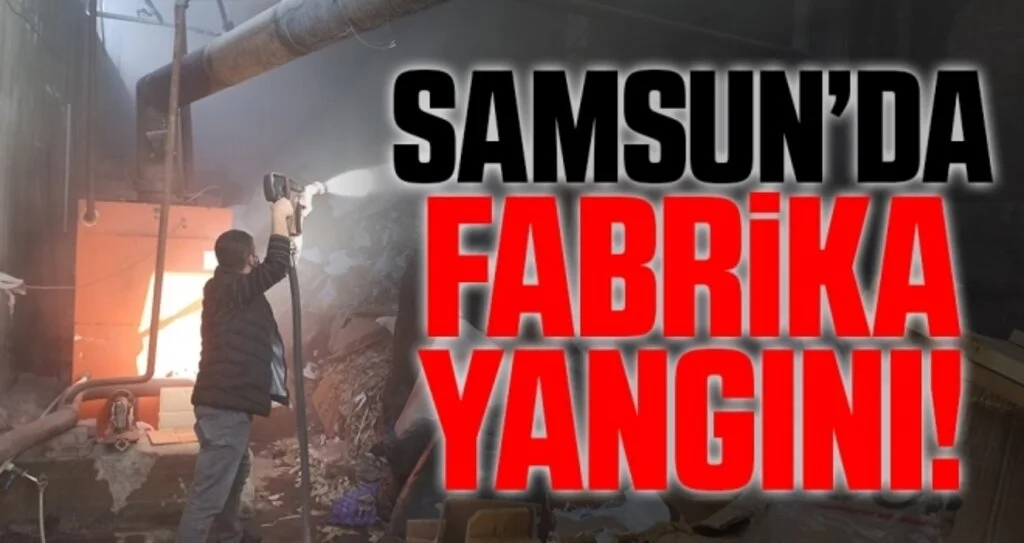 Samsun'da Kara dumanlar zor anlar yaşattı