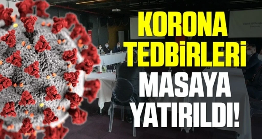 Samsun'da Korona virüs Tedbirleri Masaya Yatırıldı!
